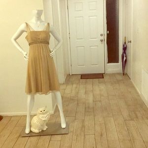 Jessica Howard ladies Gold Tone. evening dress